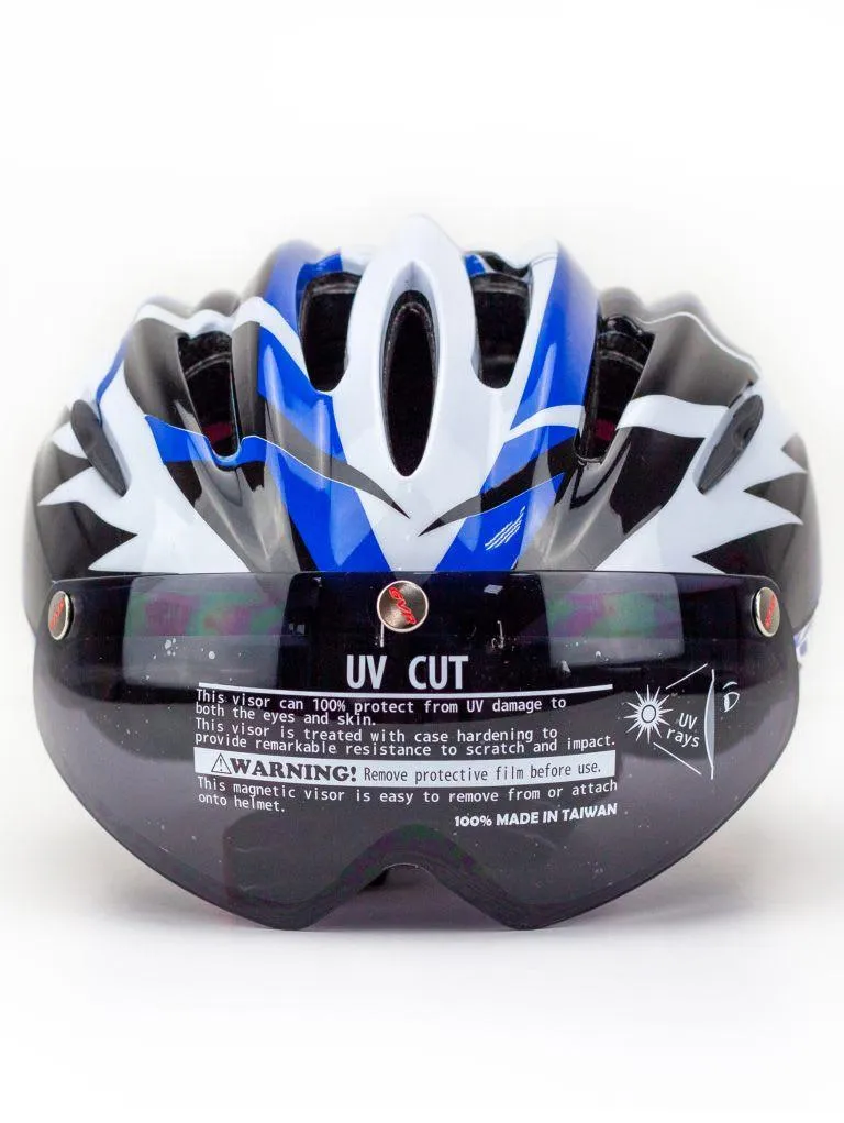 GVR Jump Adult Road Cycling Helmet (Blue)