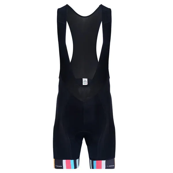 Heini Bozen 403 Men's Cycling Bibshorts (Black/Print)