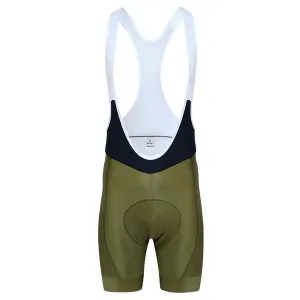 Heini Liberta 427 Men's Cycling Bibshorts (Olive/Blue/White)