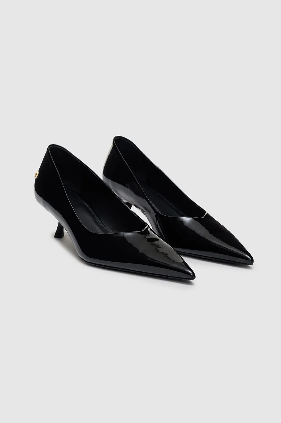 Hilda Pumps - Black Patent -ANINE BING