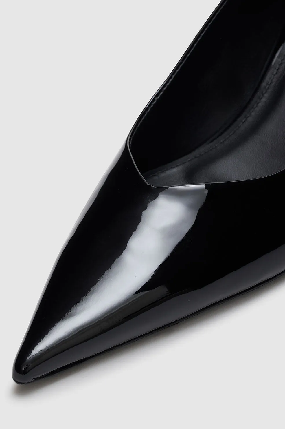 Hilda Pumps - Black Patent -ANINE BING