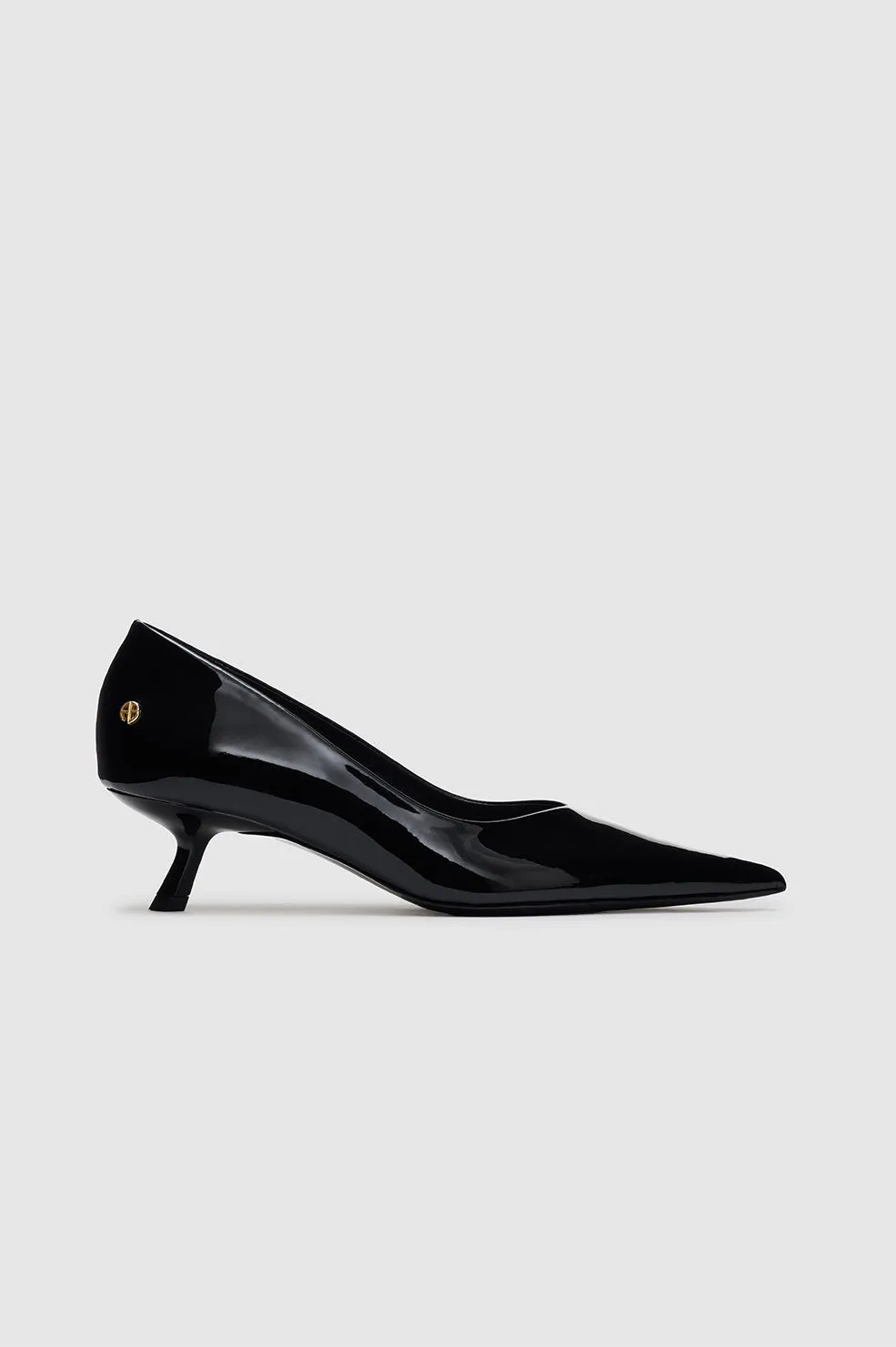 Hilda Pumps - Black Patent -ANINE BING