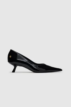 Hilda Pumps - Black Patent -ANINE BING