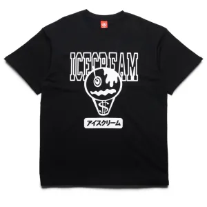 Ice Cream Splat Tee - Black