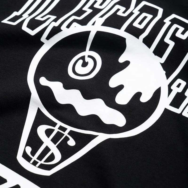 Ice Cream Splat Tee - Black
