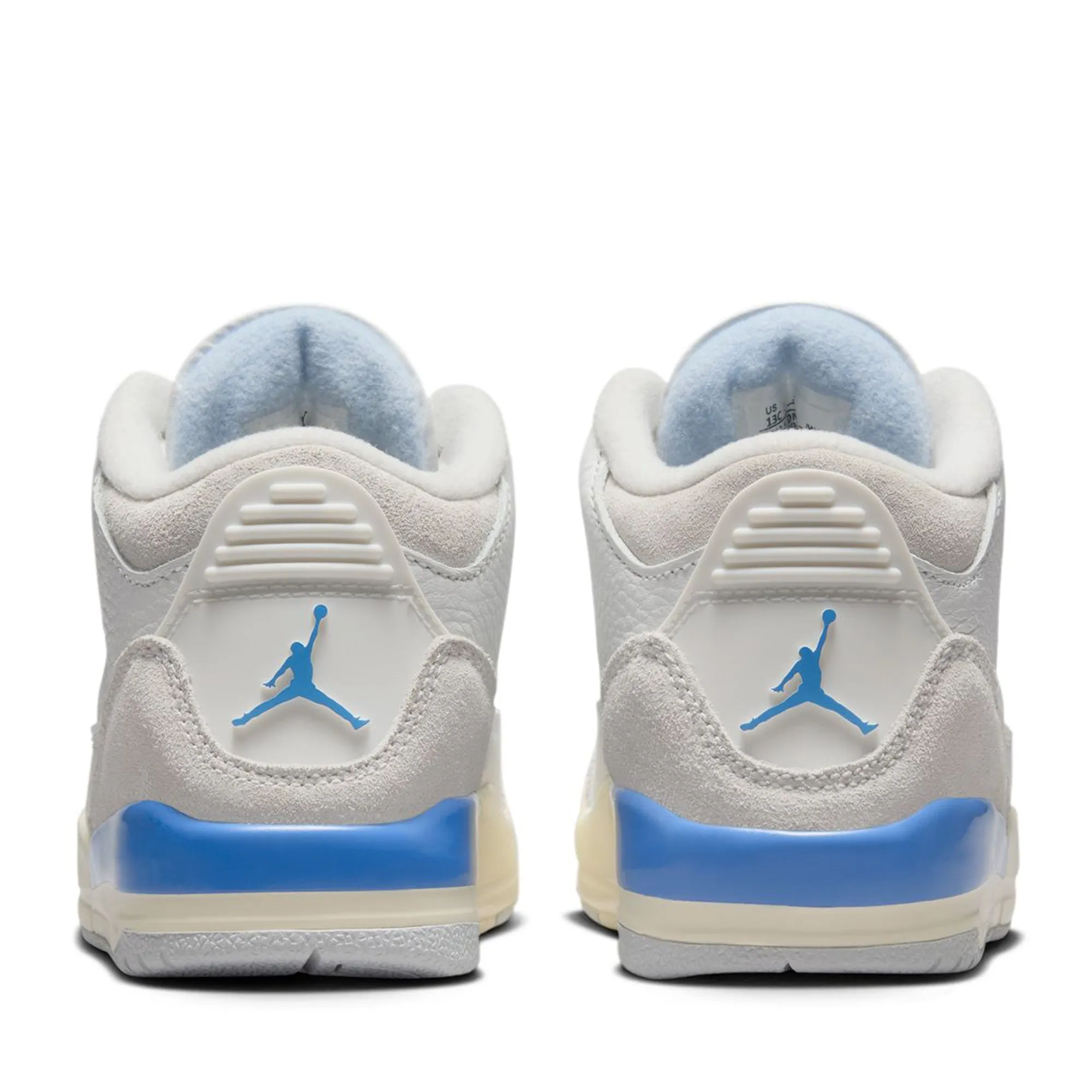 Jordan 3 Retro (PS) 'Lucky Shorts' - Summit White/Hydrogen Blue