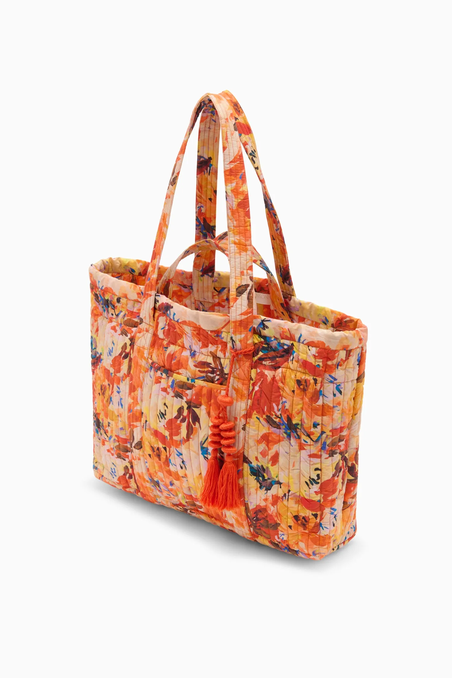 Kali East West Tote - Snapdragon Ulla Johnson