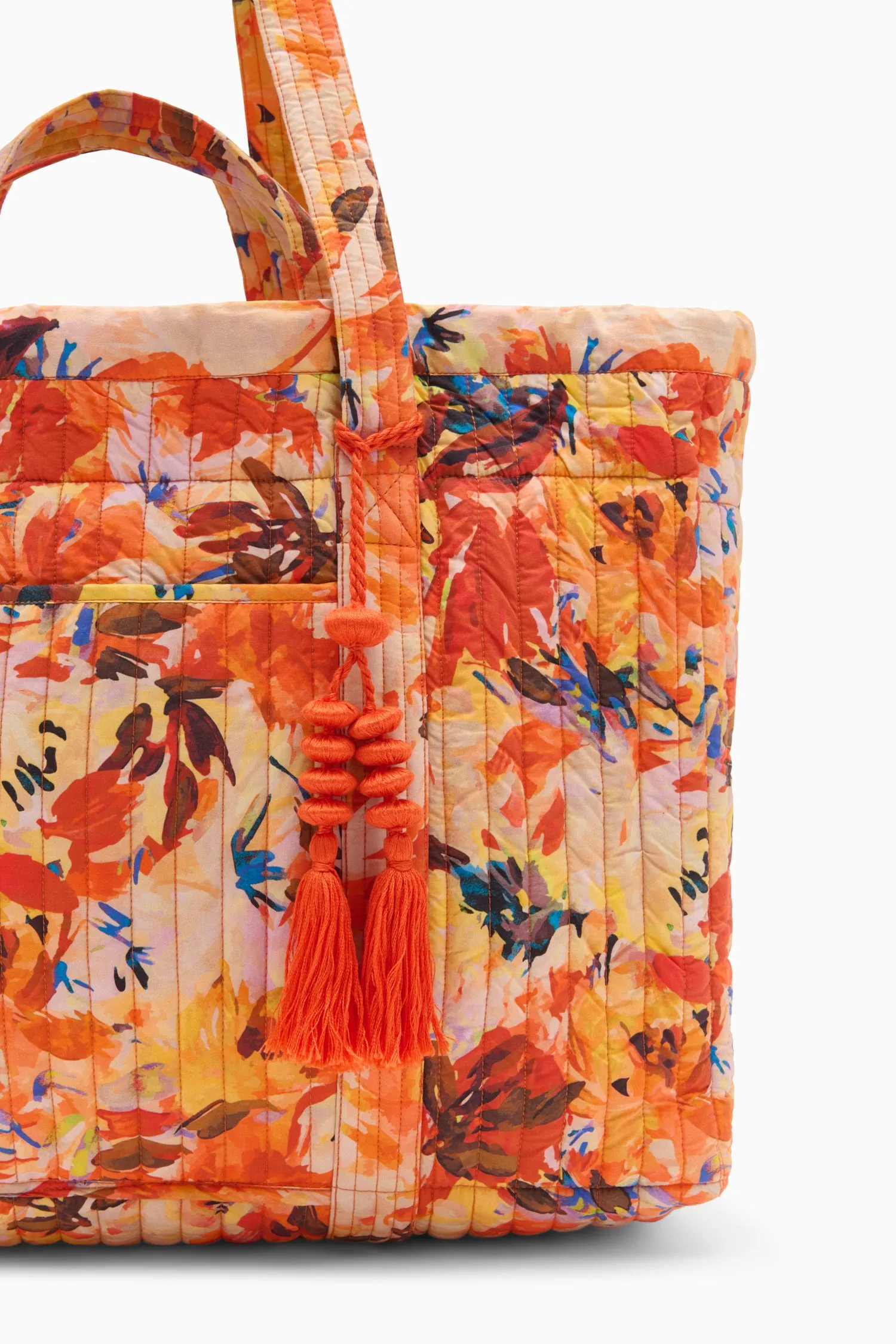 Kali East West Tote - Snapdragon Ulla Johnson