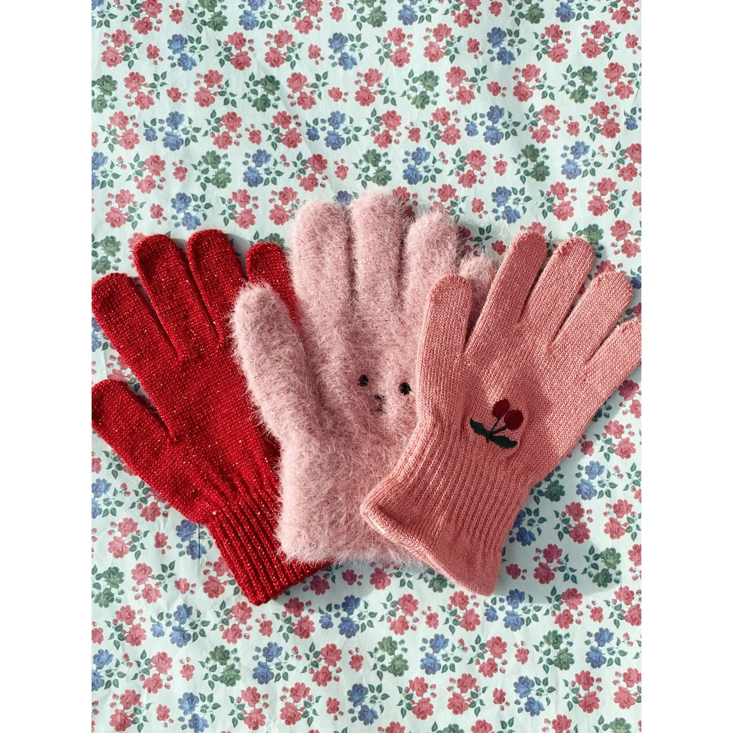 Konges Sljd Mix Pack 2 Pack Frill Gloves