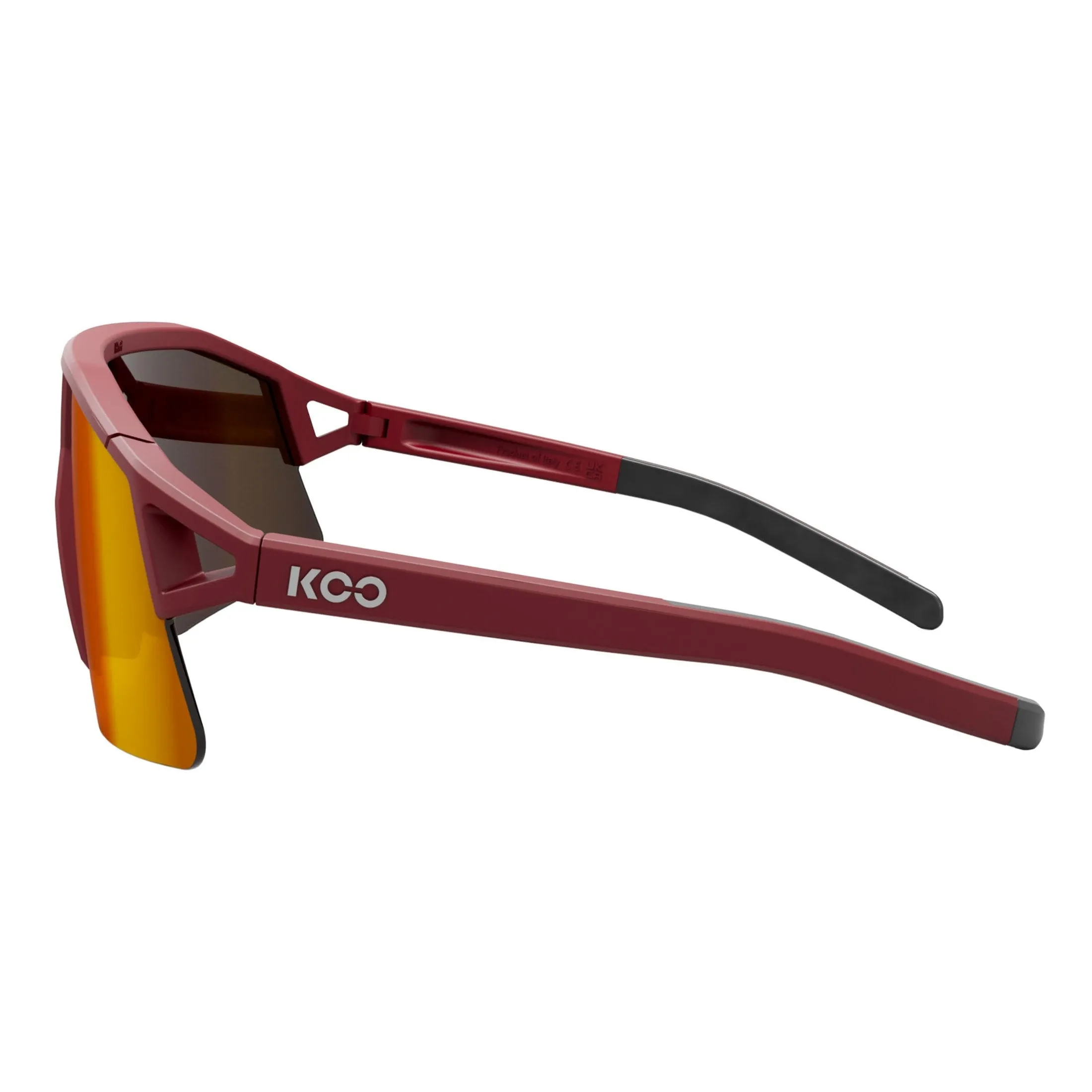 KOO Hype sunglasses - Dark Red Matt Red MR