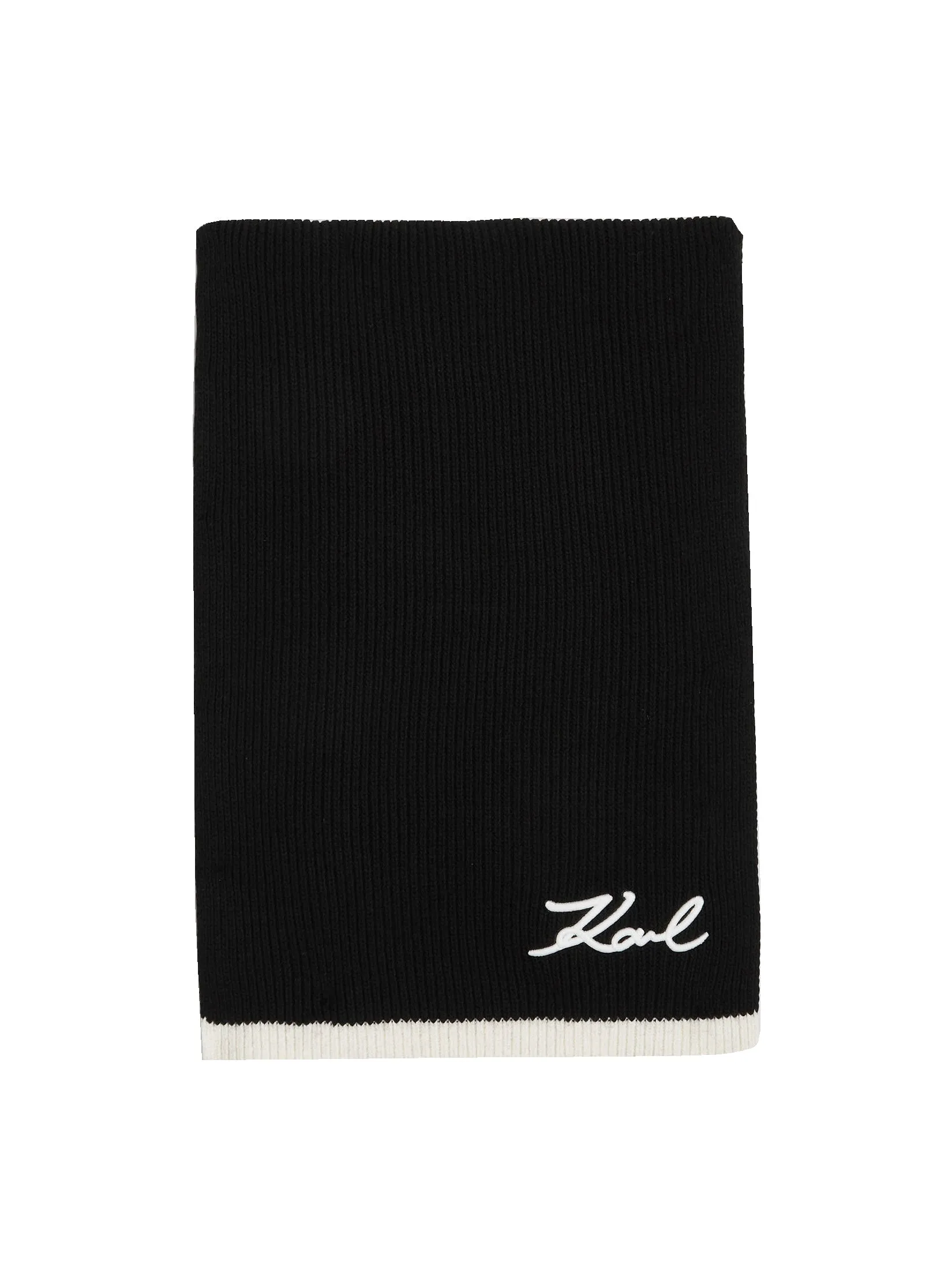 K/SIGNATURE KNIT SCARF