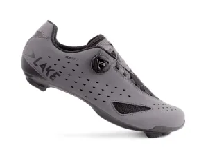 Lake CX177 Road Cycling Shoes (Grey/Black)