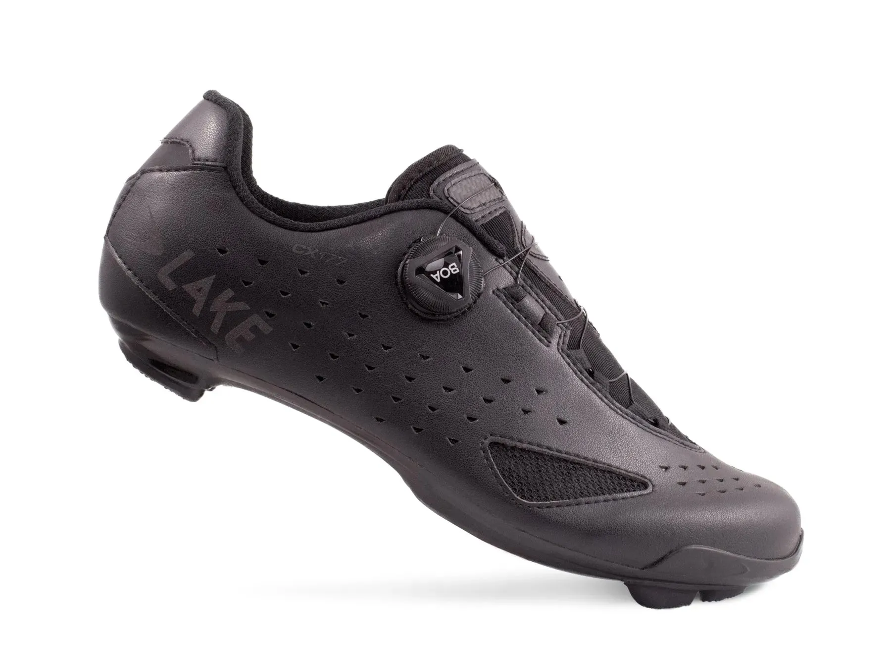 Lake CX177 Wide Road Cycling Shoes (Black)