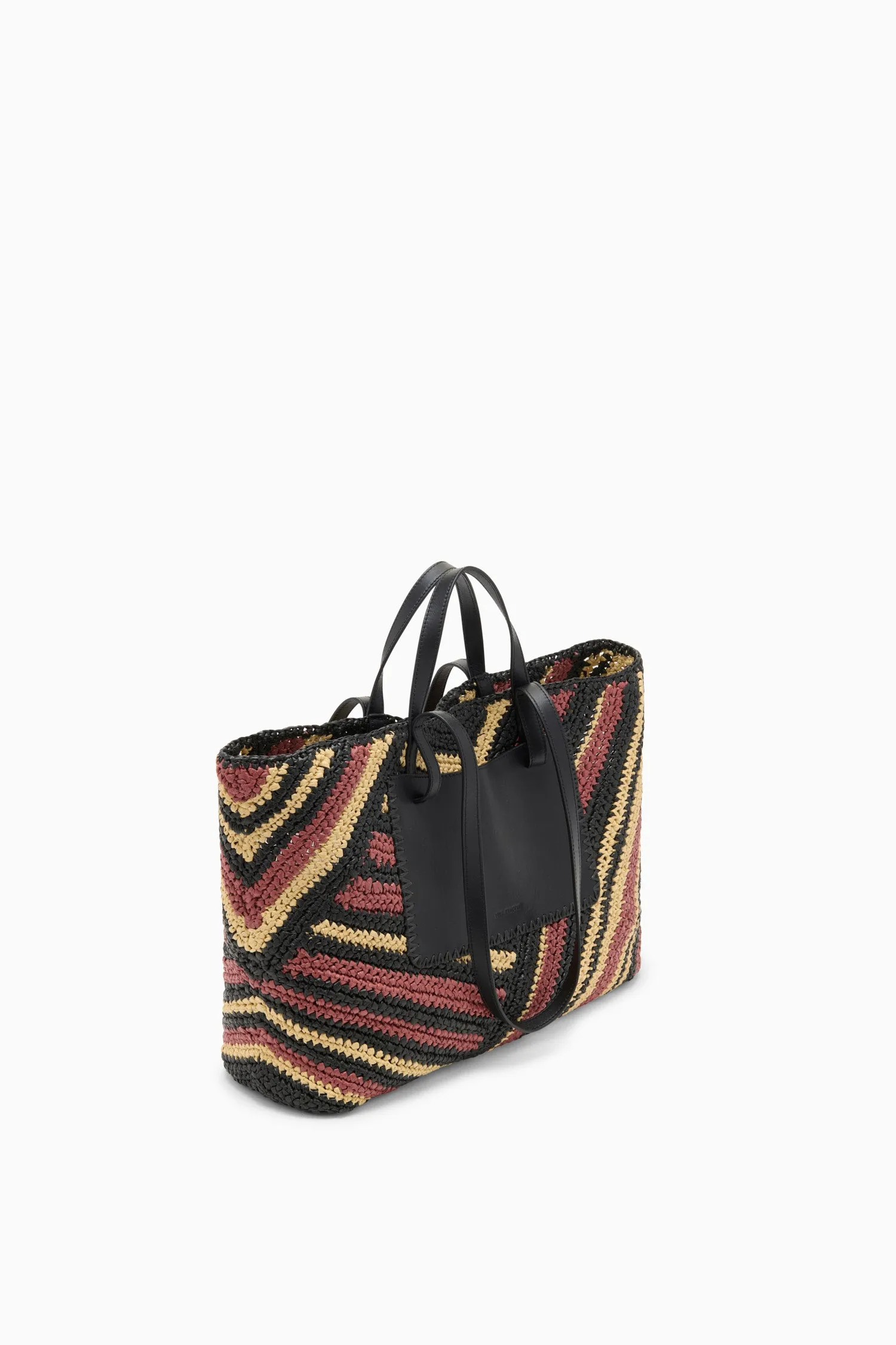 Lali Large Raffia Tote - Canyon Stripe Ulla Johnson