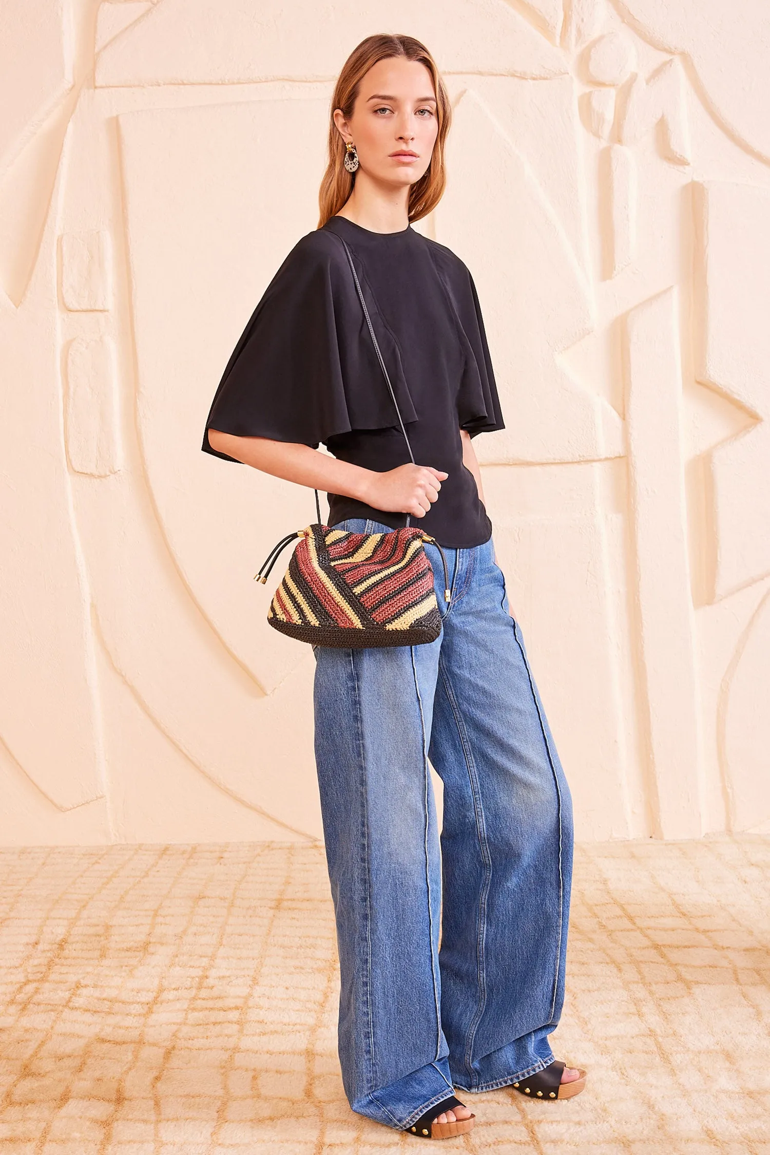 Lali Mini Pouch - Canyon Stripe Ulla Johnson