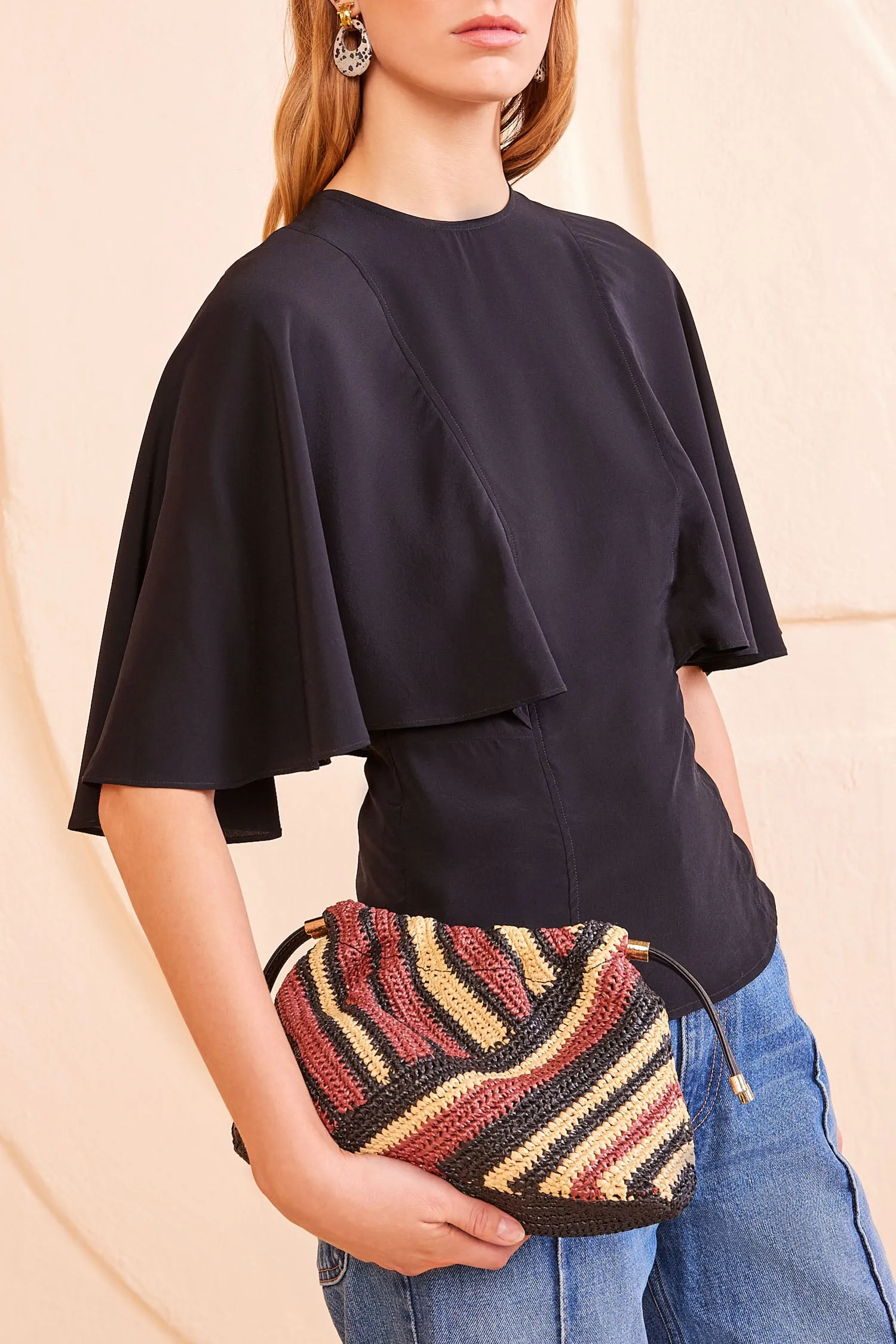 Lali Mini Pouch - Canyon Stripe Ulla Johnson