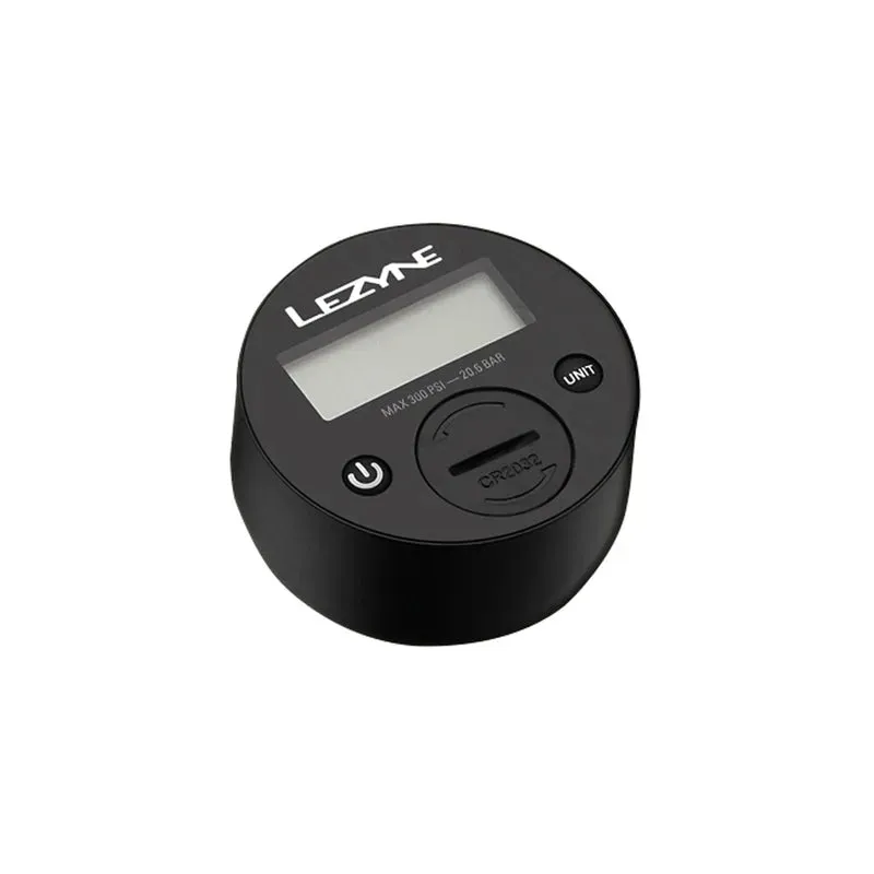 Lezyne Digital Overdrive High Pressure Floor Pump (Black)