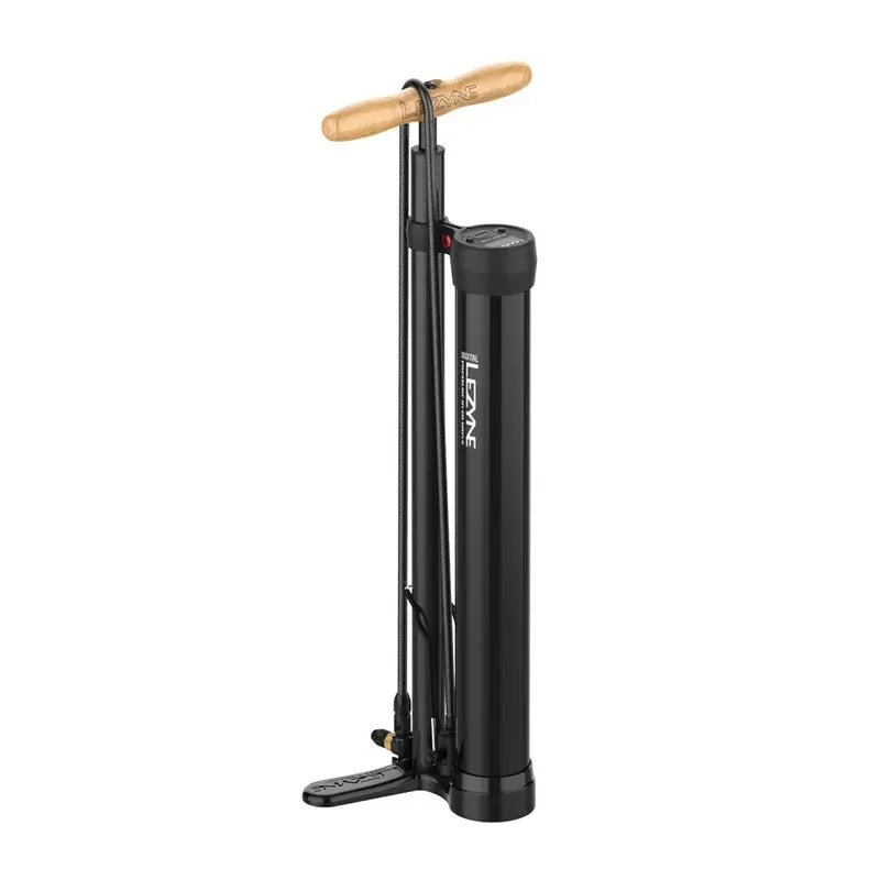 Lezyne Digital Overdrive High Pressure Floor Pump (Black)