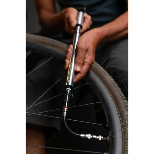 Lezyne Gauge Drive High Pressure Hand Pump (Black)