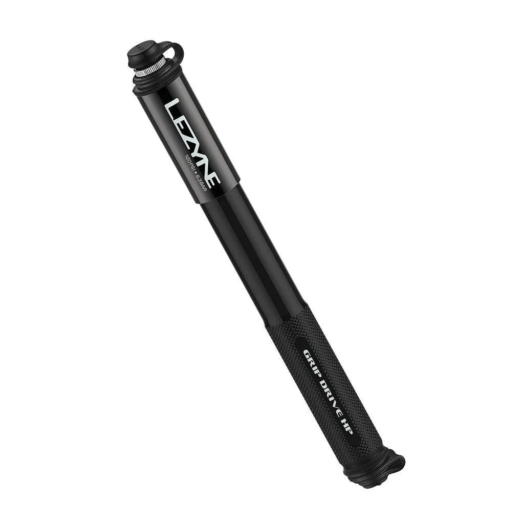 Lezyne Grip Drive High Pressure Hand Pump (Black)
