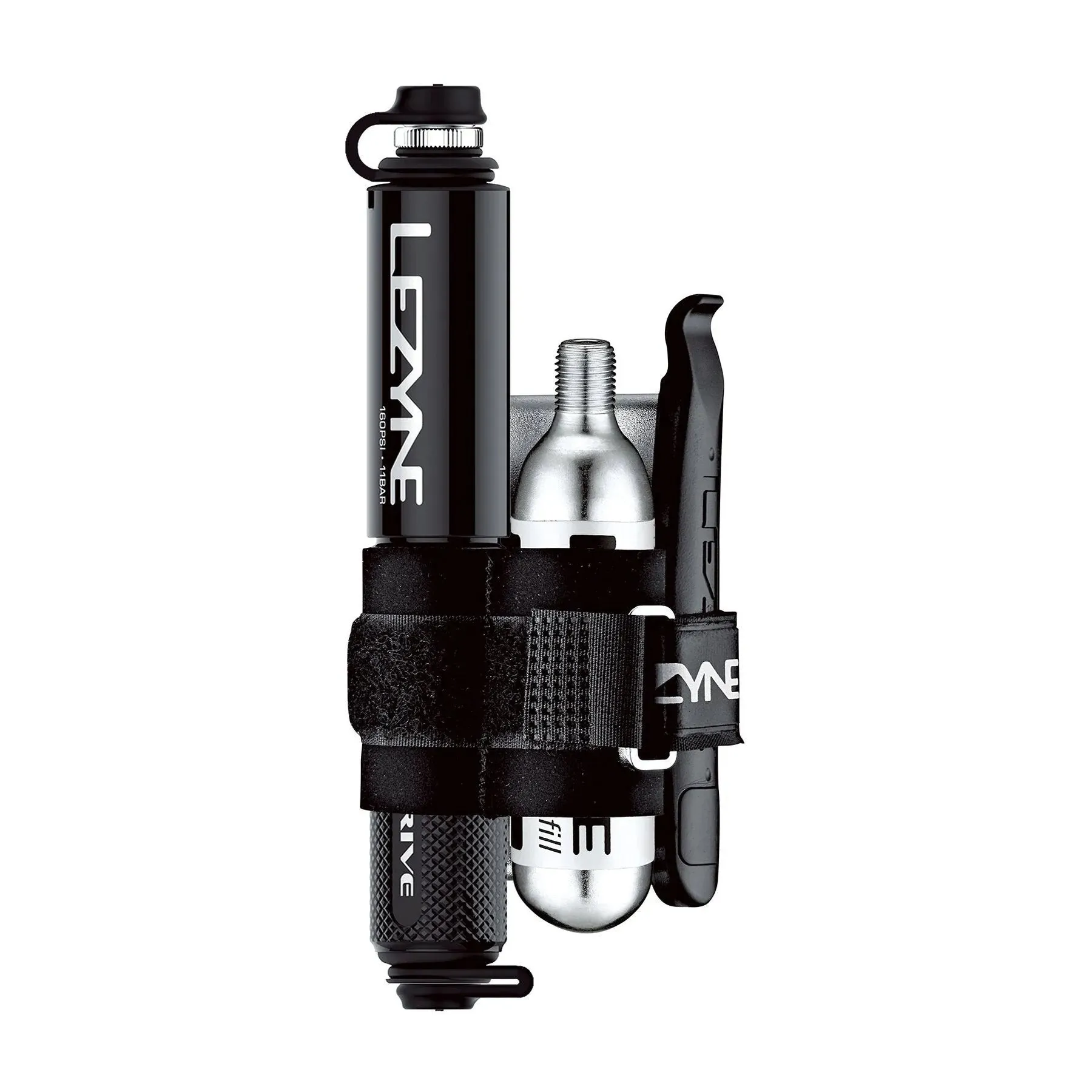 Lezyne Pocket Drive Compact Hand Pump (Black)