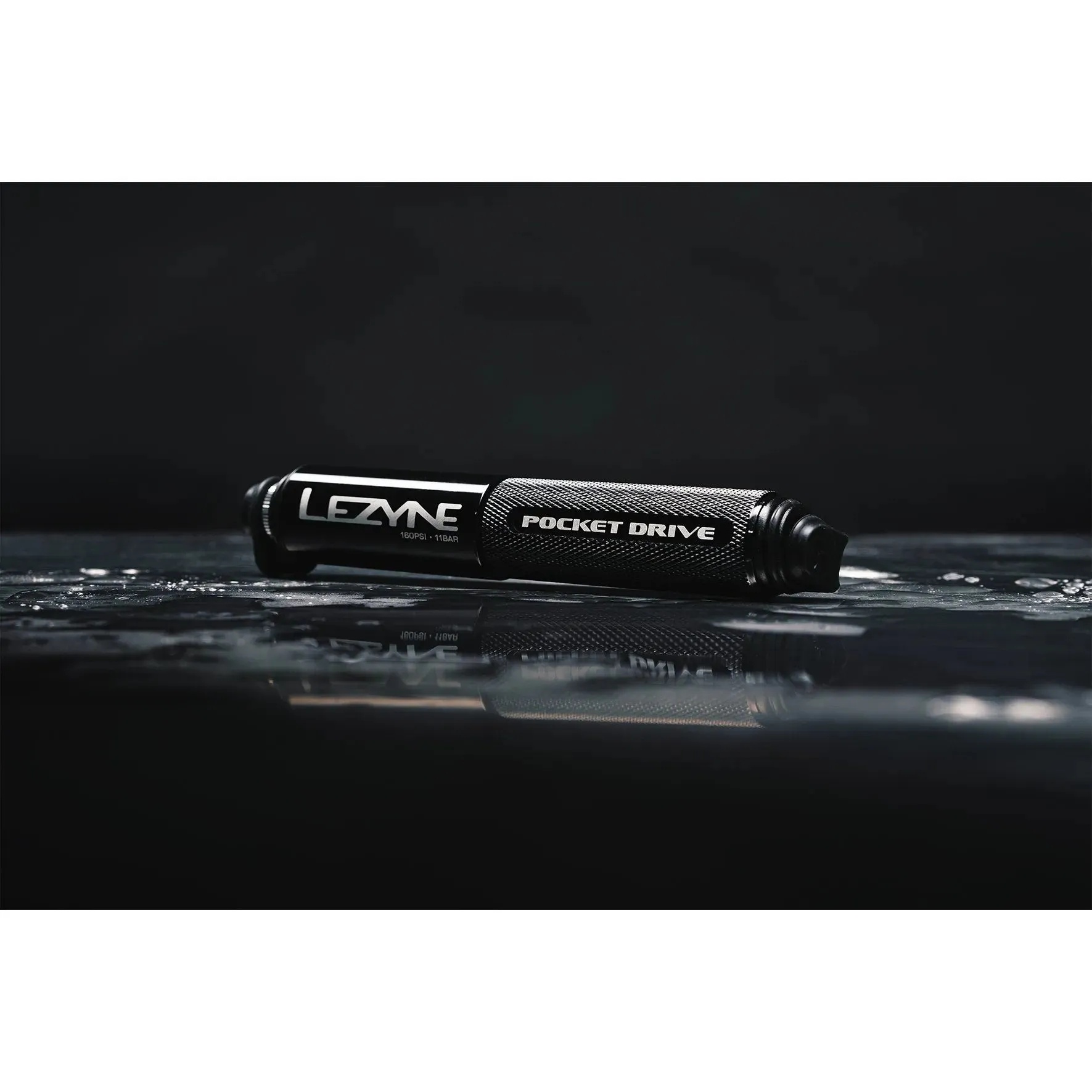 Lezyne Pocket Drive Compact Hand Pump (Black)