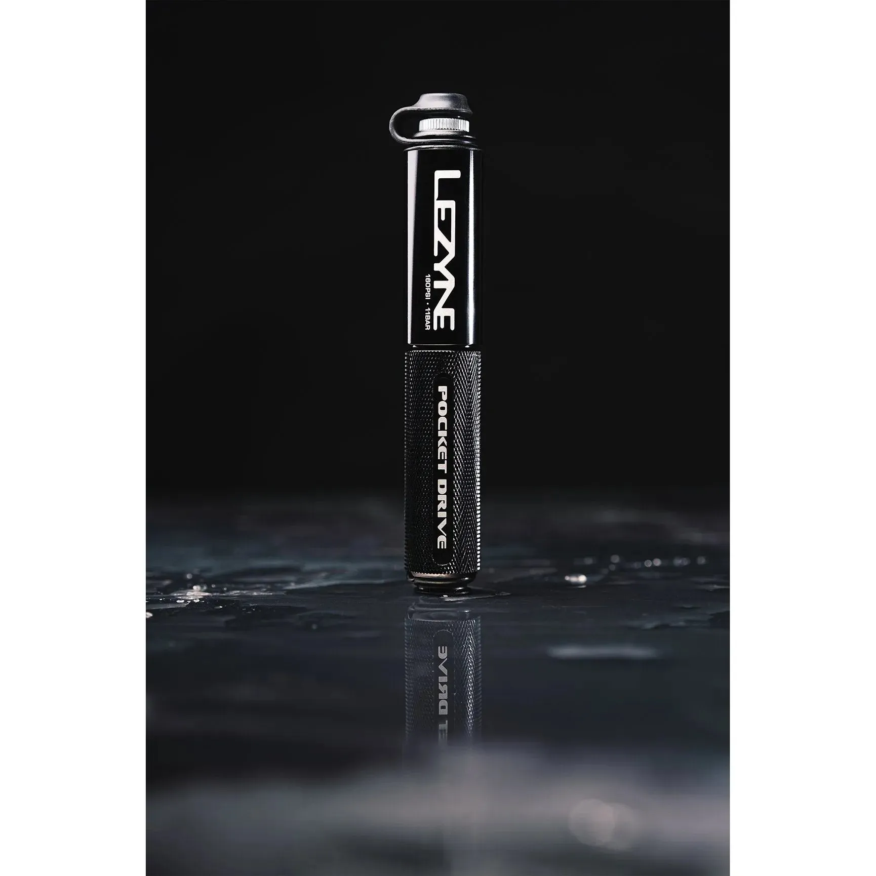 Lezyne Pocket Drive Compact Hand Pump (Black)