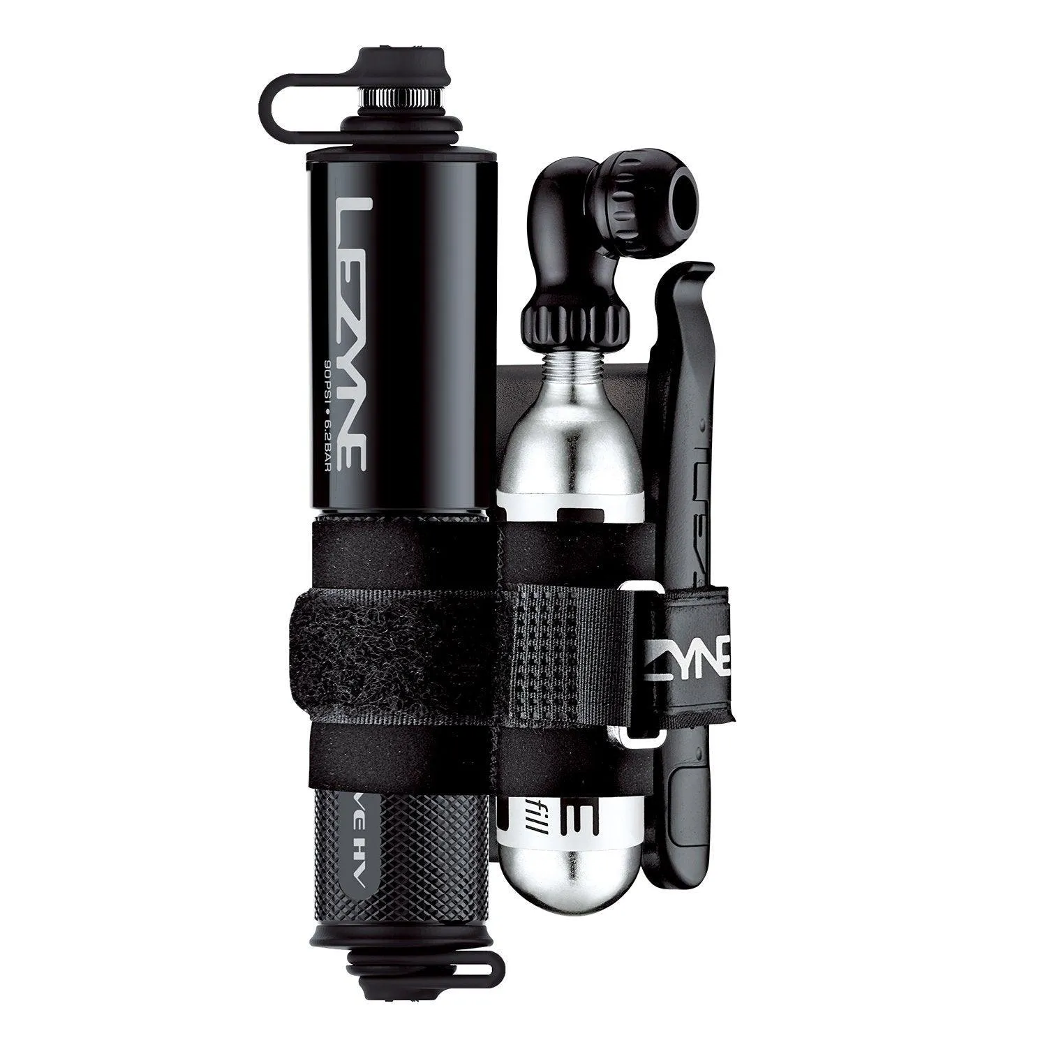 Lezyne Pocket Drive High Volume Hand Pump (Black)