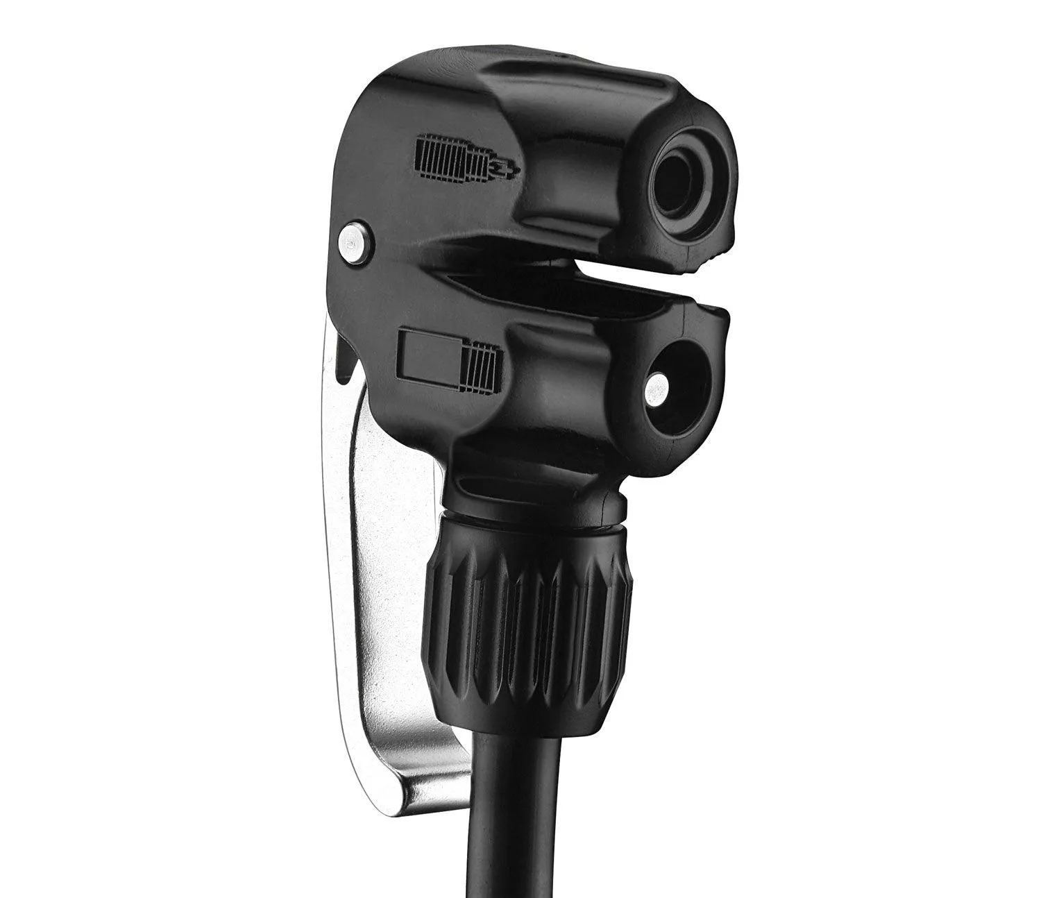Lezyne Sport Drive 2.5 Dual Valve High Pressure Floor Pump (Silver)