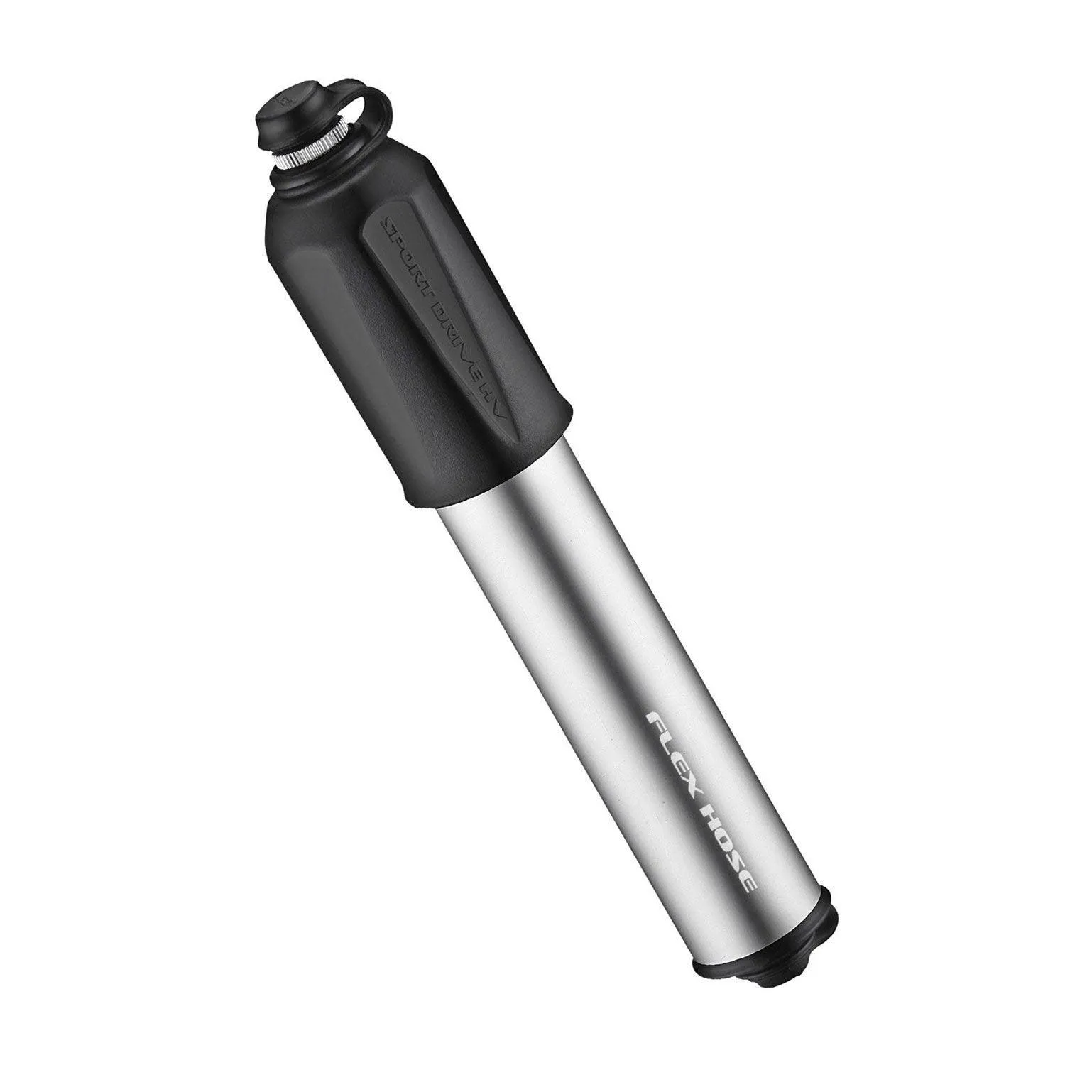 Lezyne Sport Drive Compact High Volume Hand Pump (Silver)