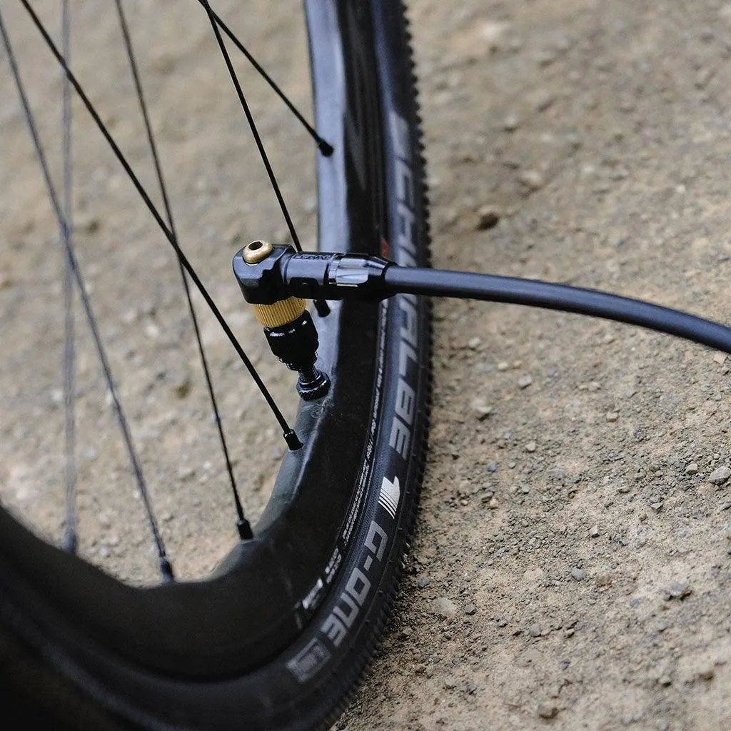 Lezyne Sport Gravel Drive High Volume Floor Pump (Matte Black)
