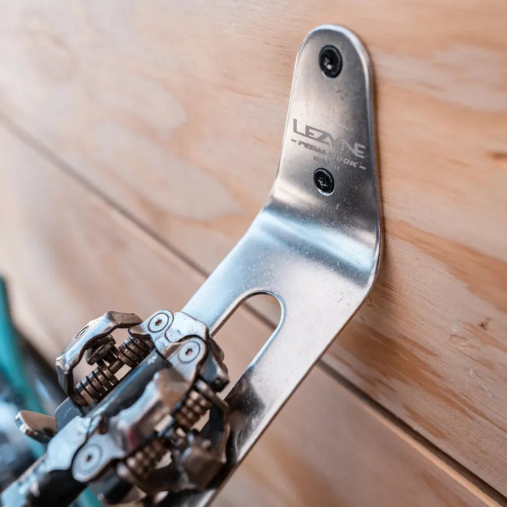 Lezyne Stainless Pedal Hook (Silver)