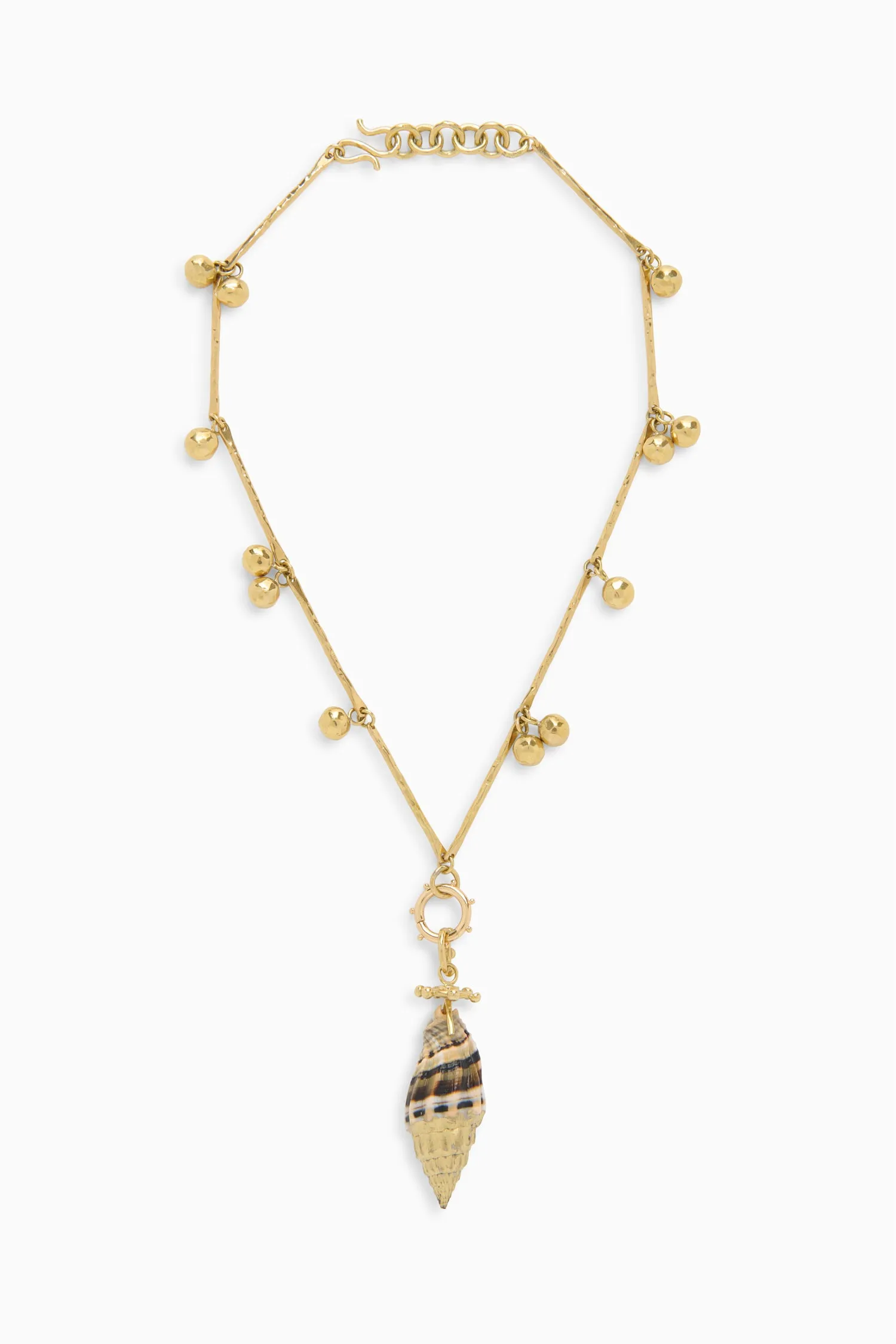 Livia Spotted Jasper & Mixed Motif Shell - Jasper Ulla Johnson