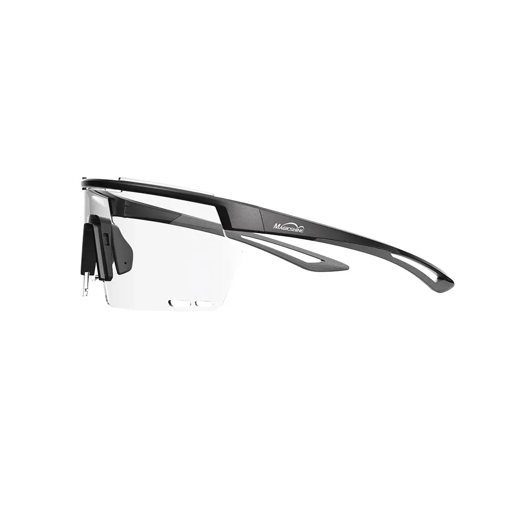 Magicshine Rouler Basic Sports Sunglasses (Black/Grey)