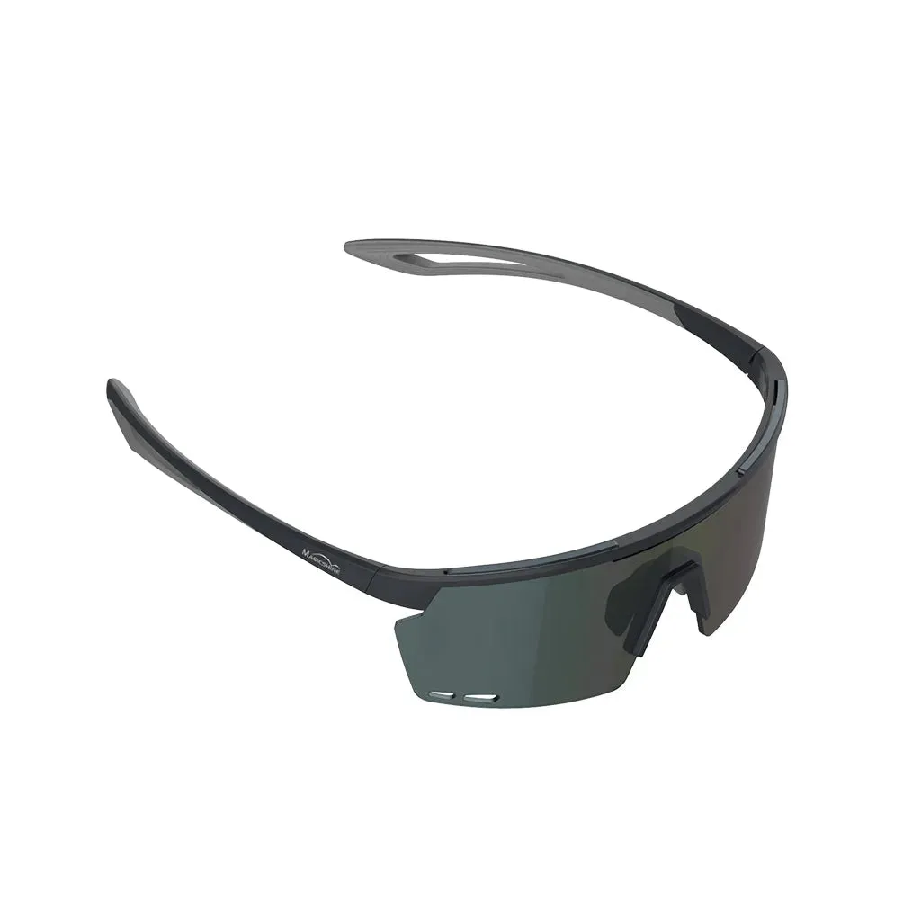 Magicshine Rouler Classic Sports Sunglasses (Blue/Grey)