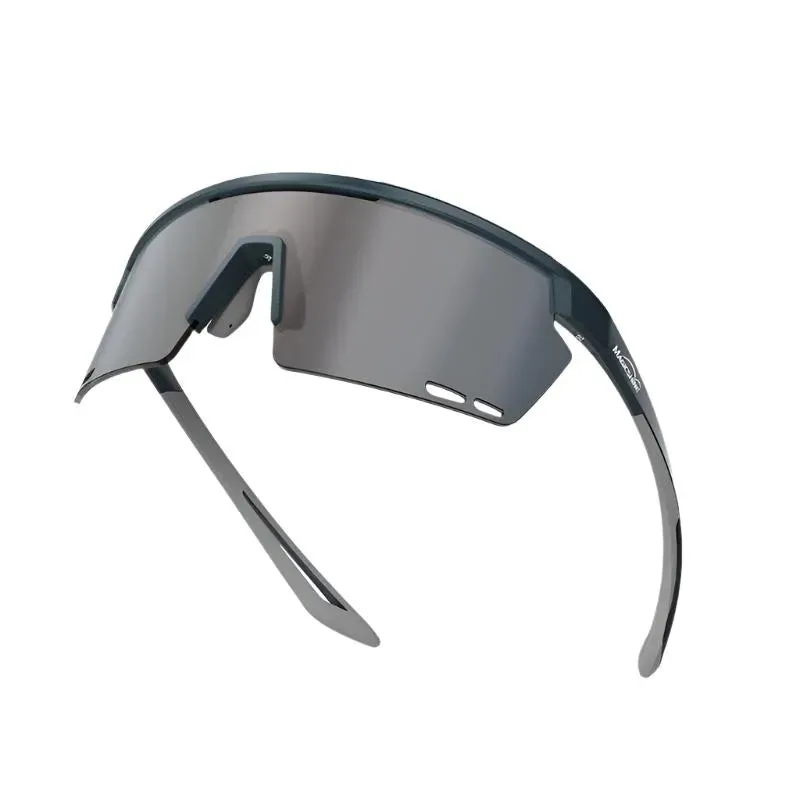 Magicshine Rouler Classic Sports Sunglasses (Blue/Grey)