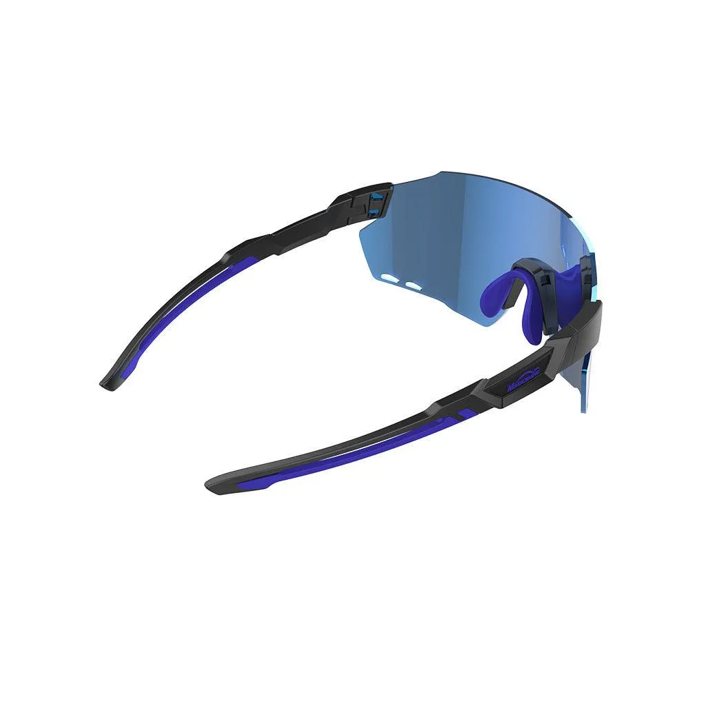 Magicshine Windbreaker Classic Sport Sunglasses (Blue)