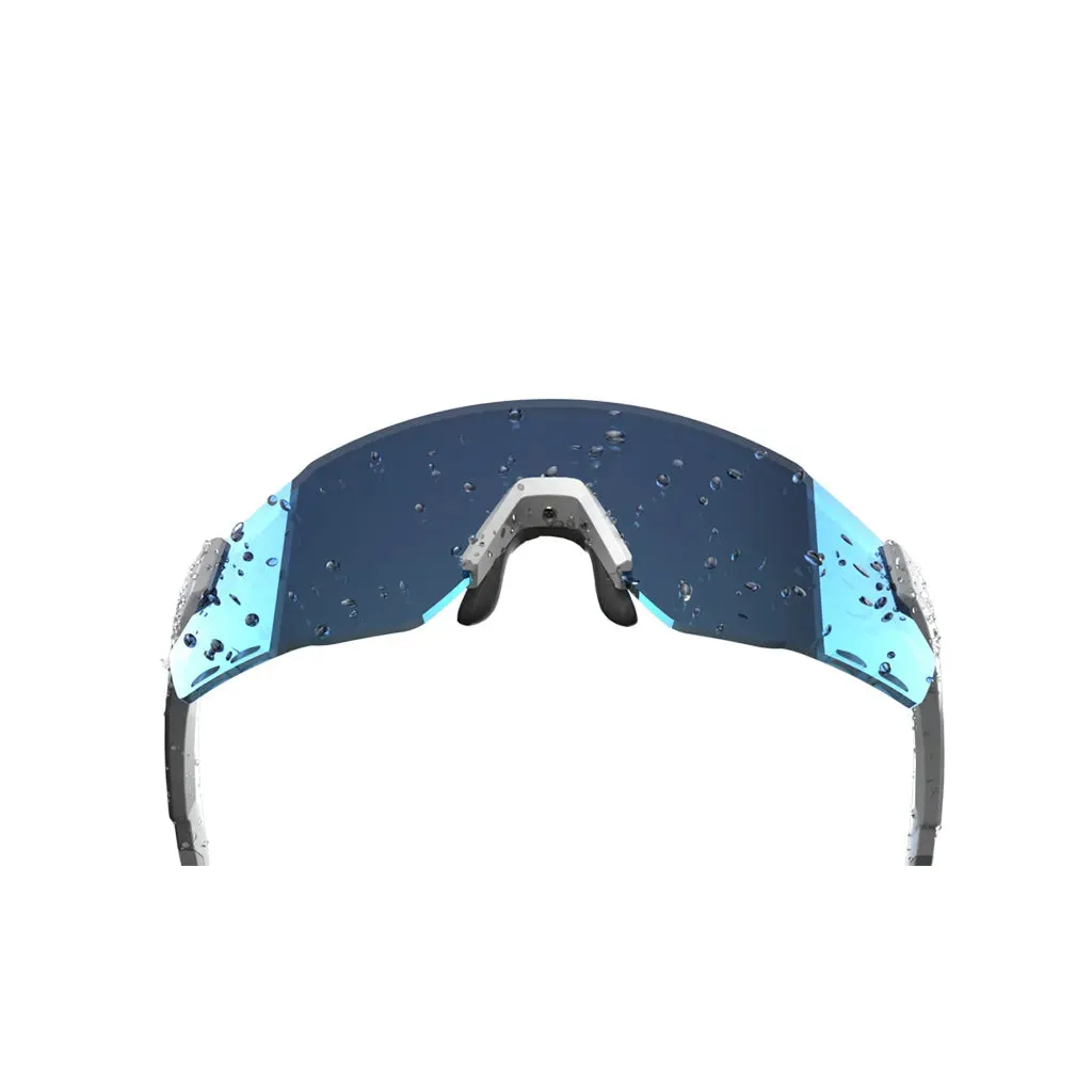 Magicshine Windbreaker Classic Sport Sunglasses (Blue/Grey)