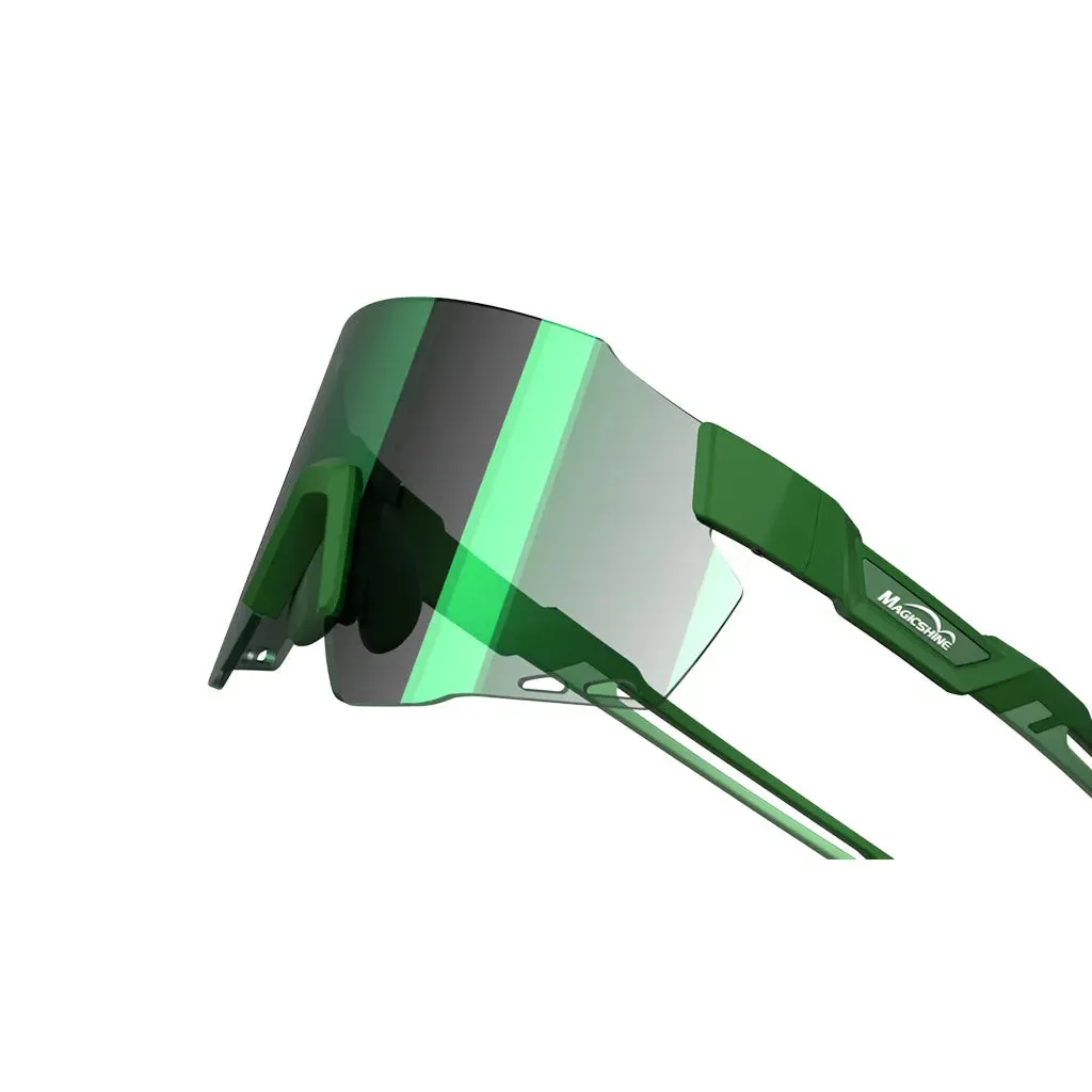 Magicshine Windbreaker Classic Sport Sunglasses (Forest Green)