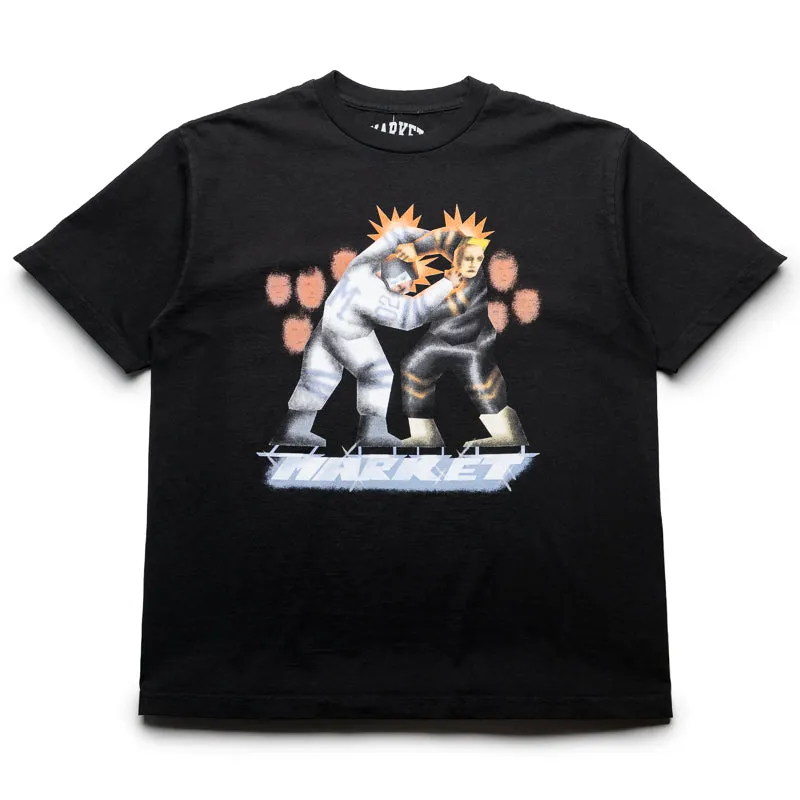 Market Gloves Down Tee - Black