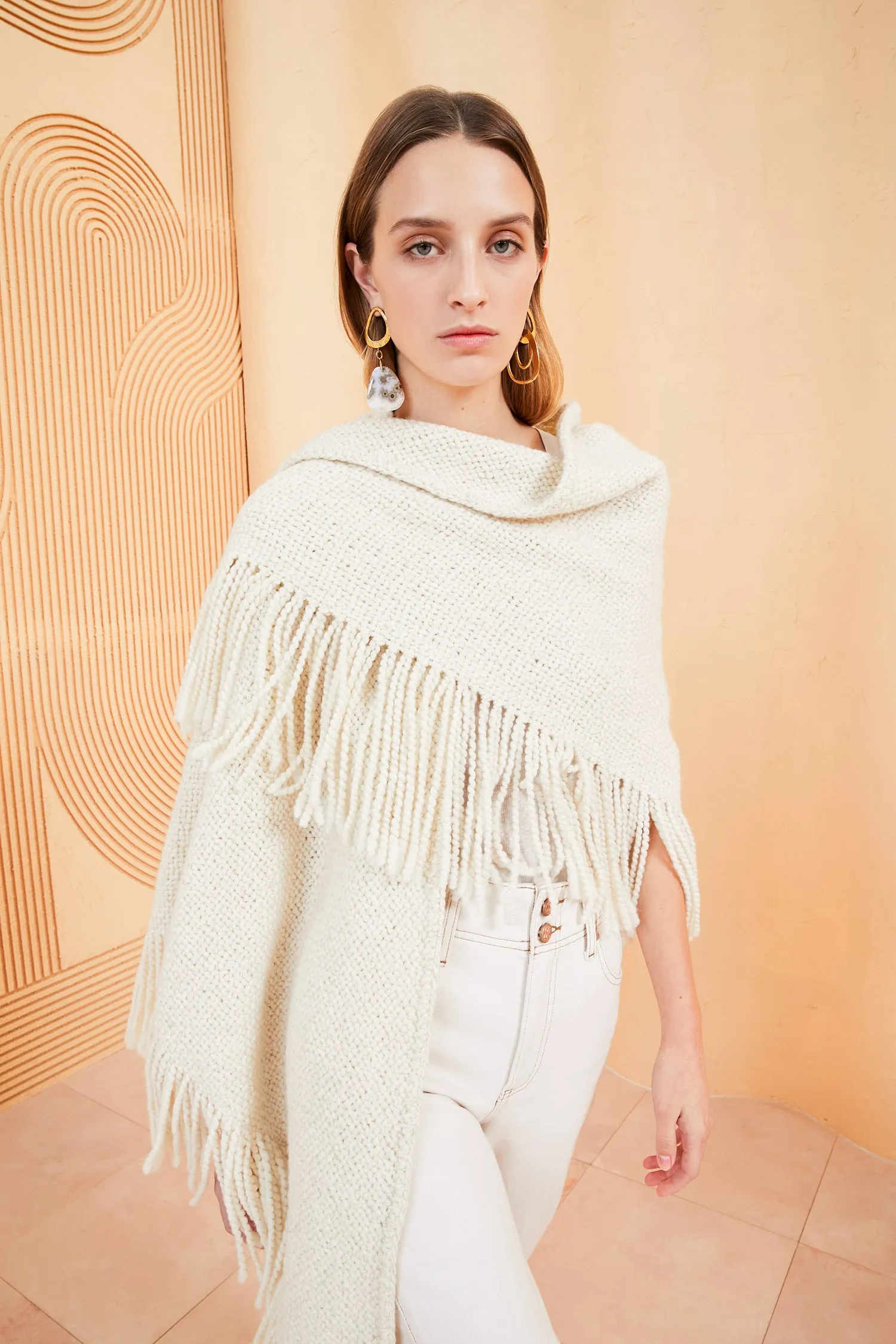 Martina Shawl - Cream Ulla Johnson