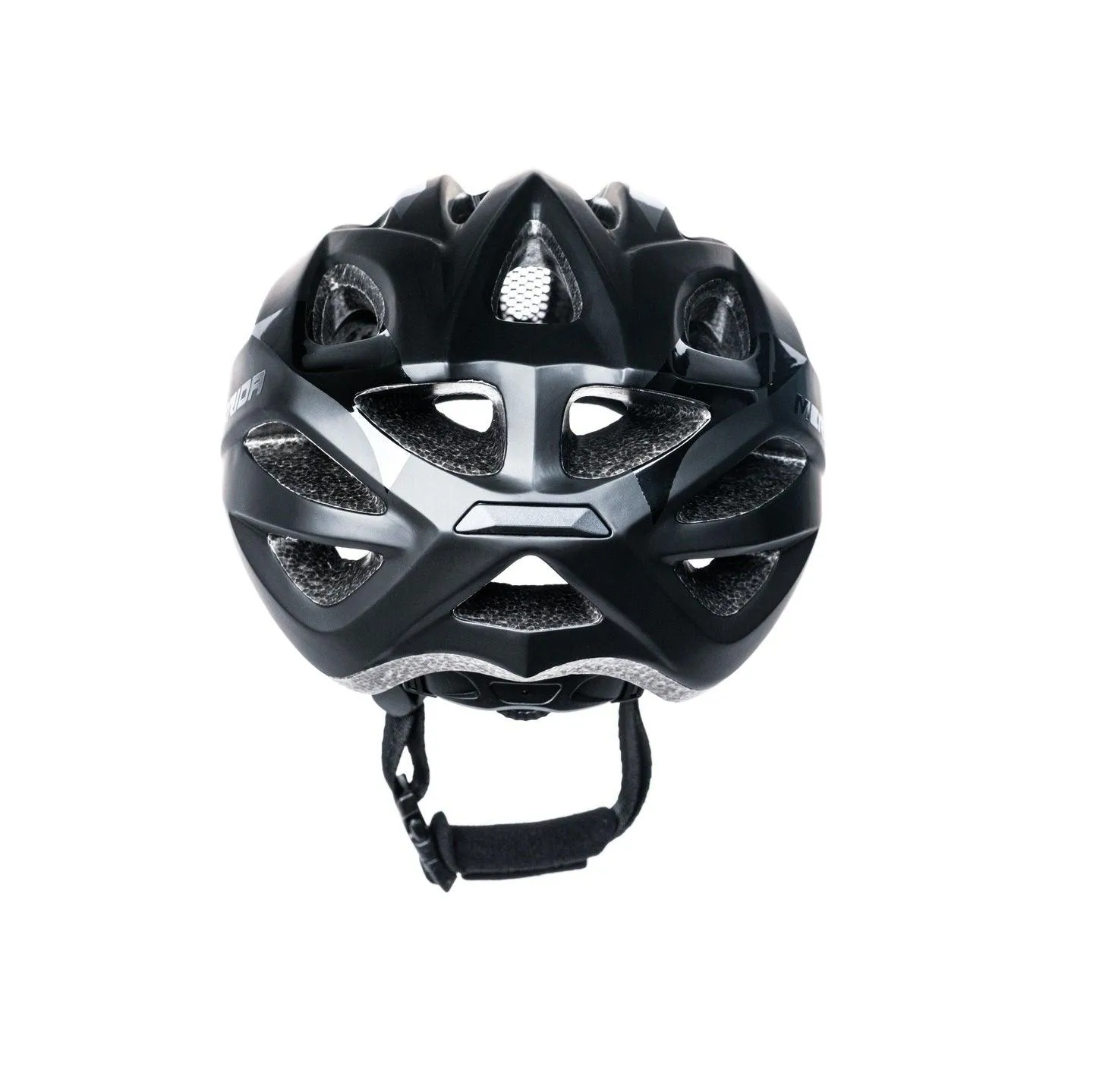 Merida Charger KJ201-A-1 MTB Cycling Helmet (Matt Black/Shiny Black)