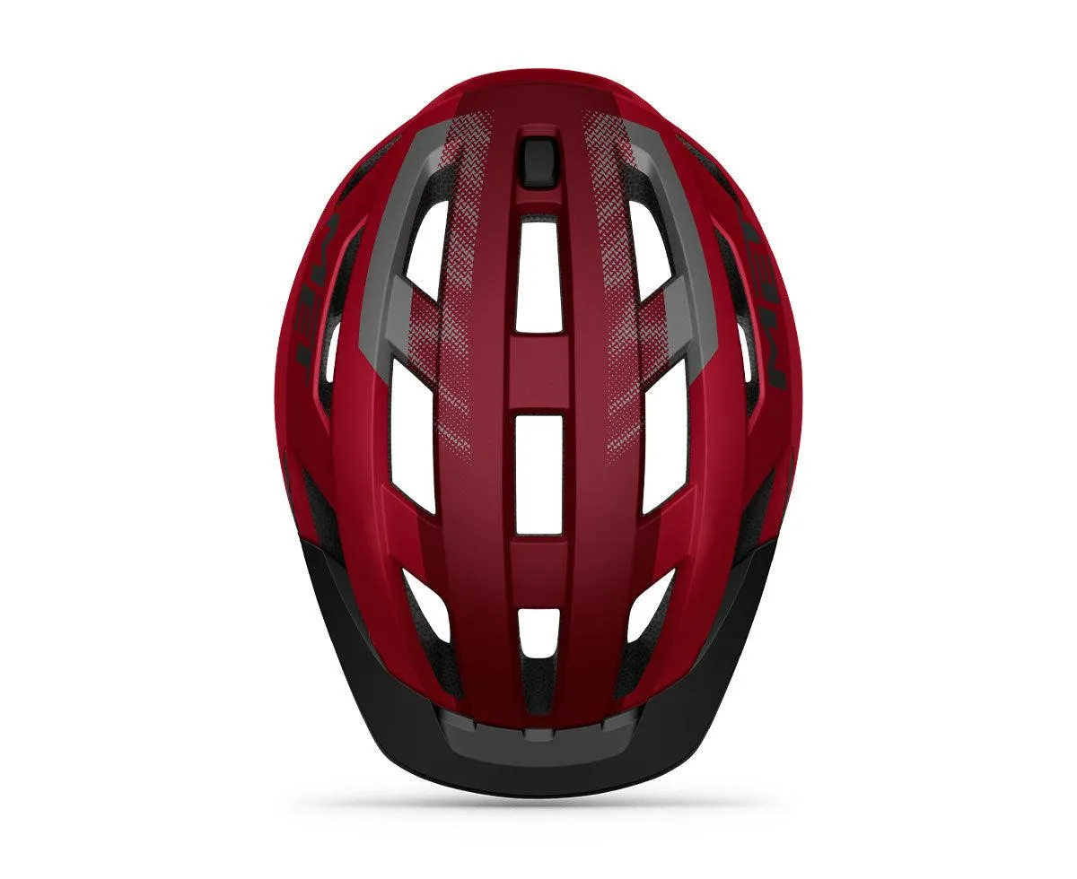 MET Allroad Commute Cycling Helmet (Red/Black/Matt)