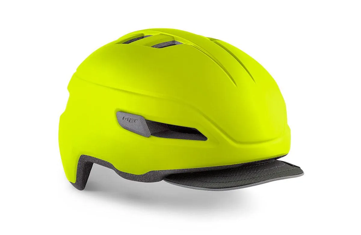 MET Corso Commute Helmet (Fluo/Yellow Matt)