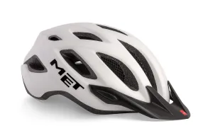 MET Crossover MTB Helmet (White/Matt)