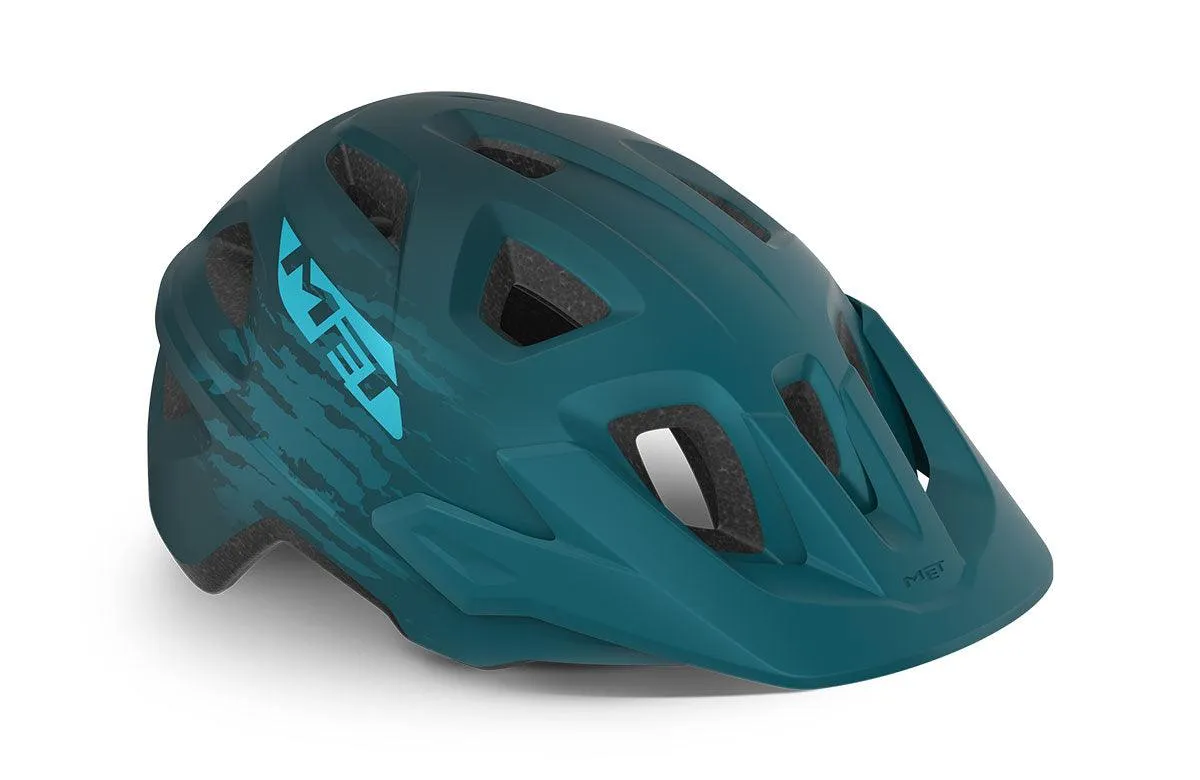 MET Echo MIPS MTB Cycling Helmet (Petrol Blue Matt)