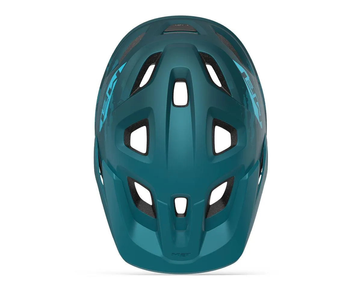 MET Echo MIPS MTB Cycling Helmet (Petrol Blue Matt)
