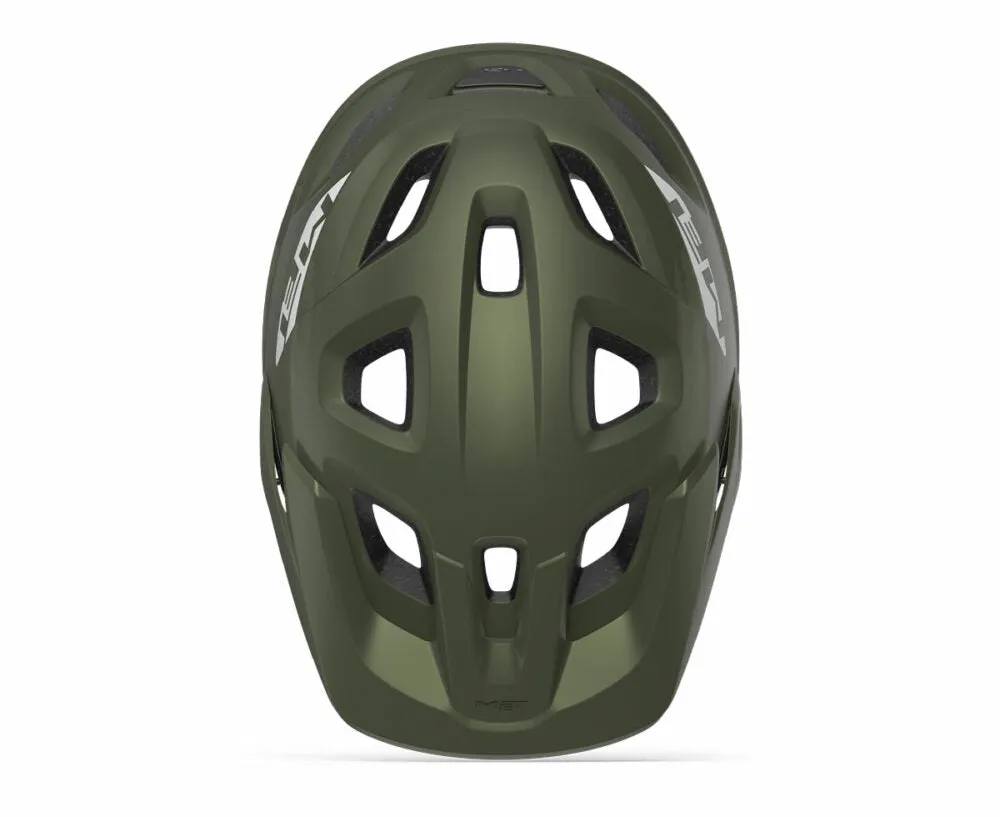 MET Echo MTB Cycling Helmet (Matt Olive)