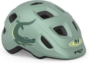 MET Hooray Kids Cycling Helmet (Matt Teal Crocodile)