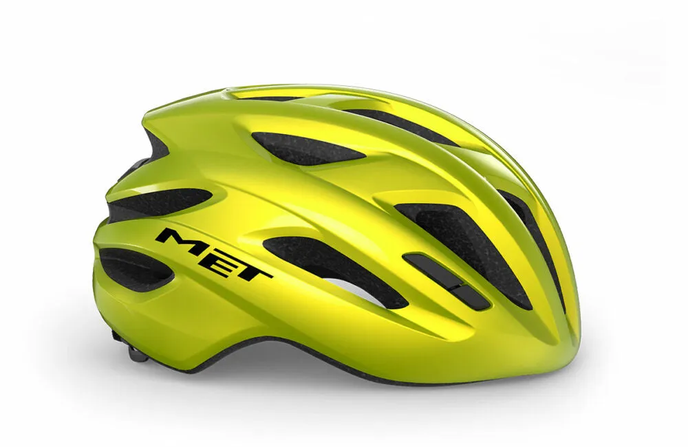 MET Idolo Road Cycling Helmet (Lime Yellow Metallic Glossy)